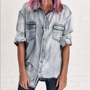 One Teaspoon Jean Shirt